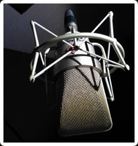 voice over microphone